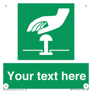 Custom Safe condition: Emergency stop button